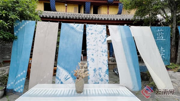 追风逐花 爱在大理｜蓝续扎染：欢喜于一抹最美的“大理蓝”