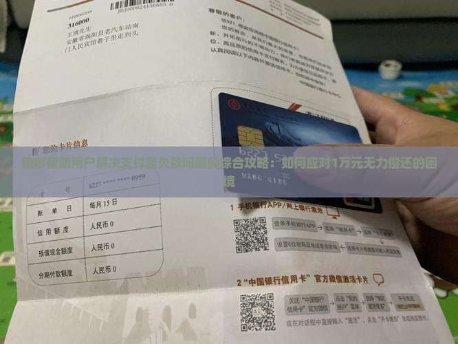 支付宝欠款1万元无力偿还怎么办？这份综合攻略请收好