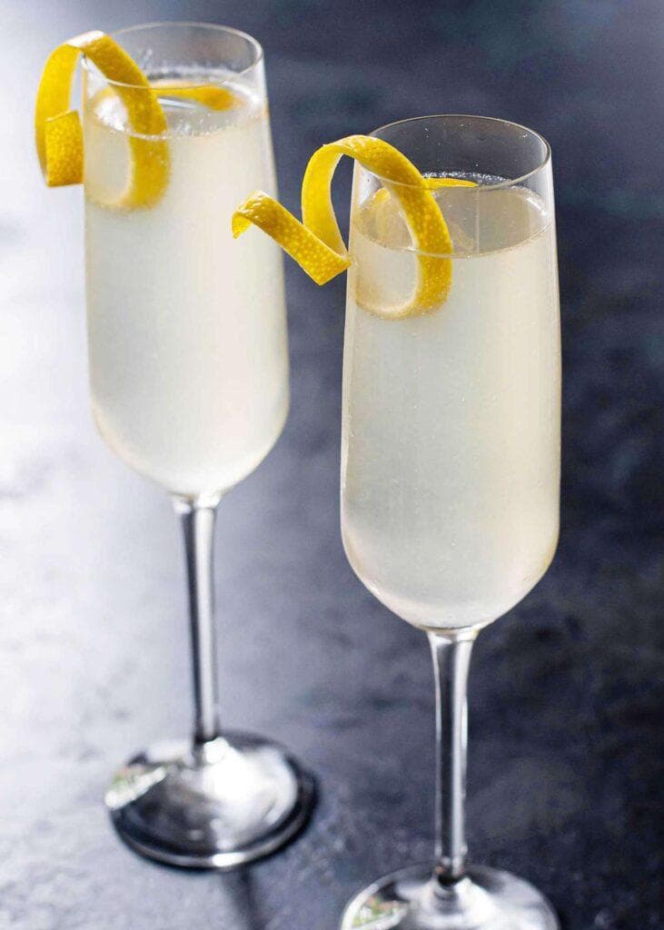 经典法式75鸡尾酒