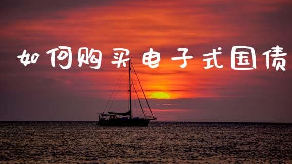 如何购买电子式国债