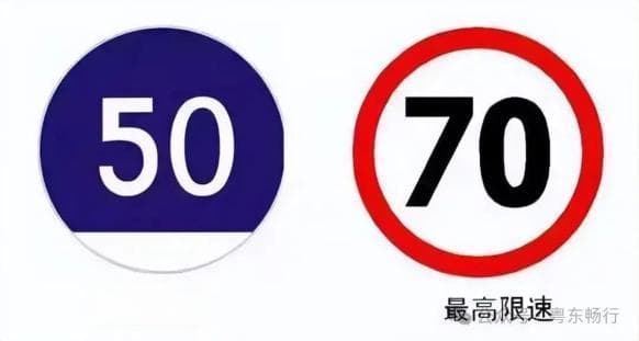 常见道路交通标志图解及容易混淆的标志对比