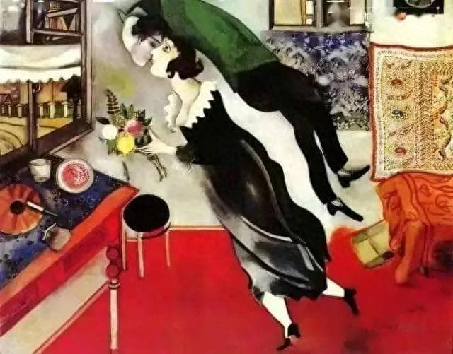 西方名画故事：夏加尔《生日》