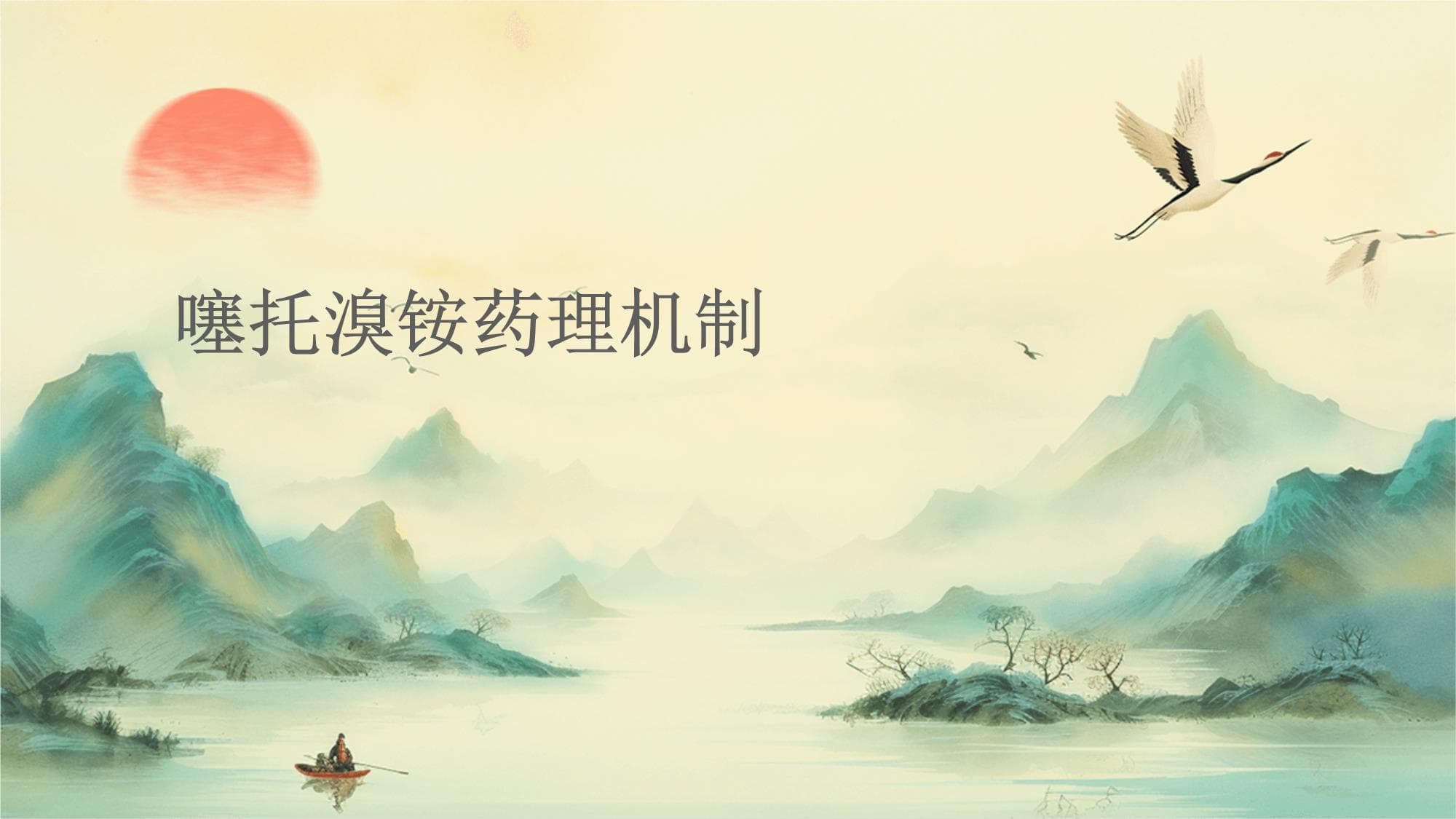 噻托溴铵药理机制