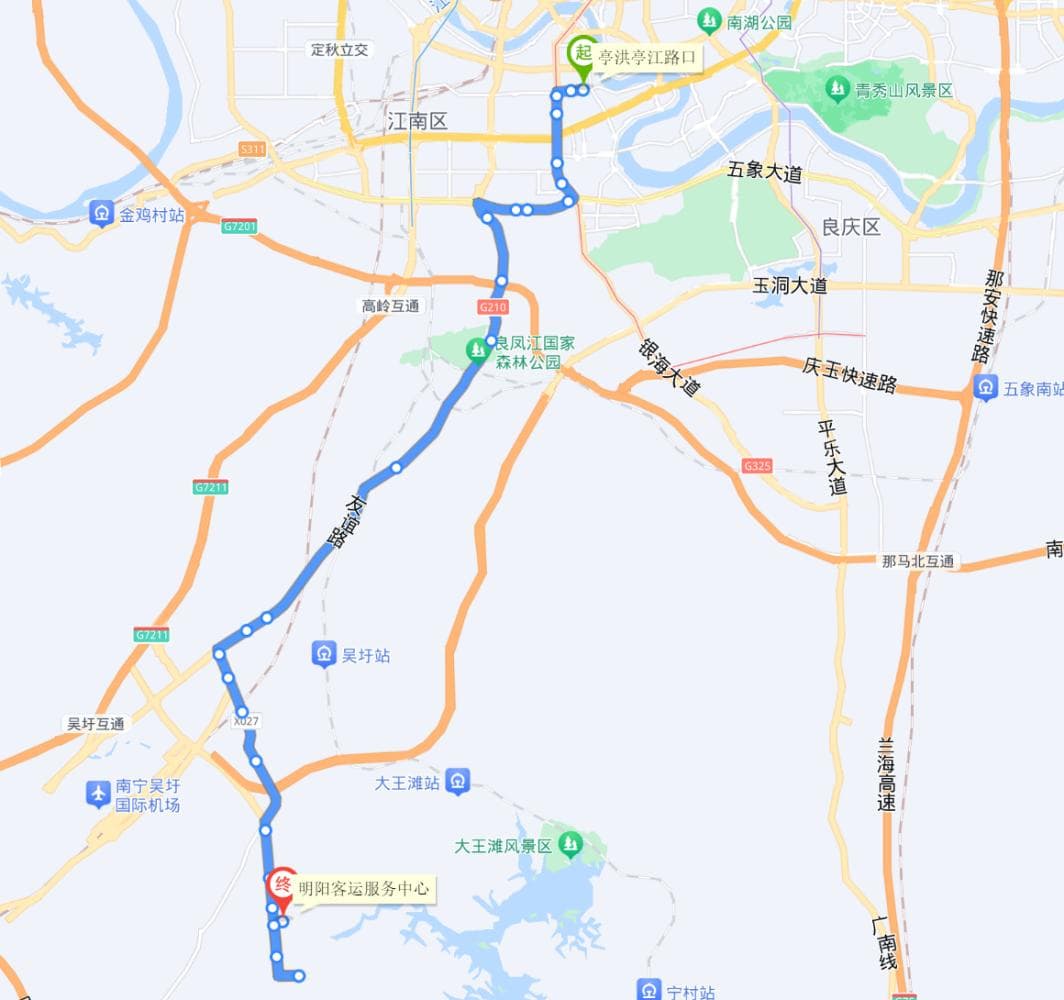 南宁公交K7路