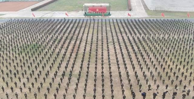武警部队：军队身份确立，五大战区统一指挥
