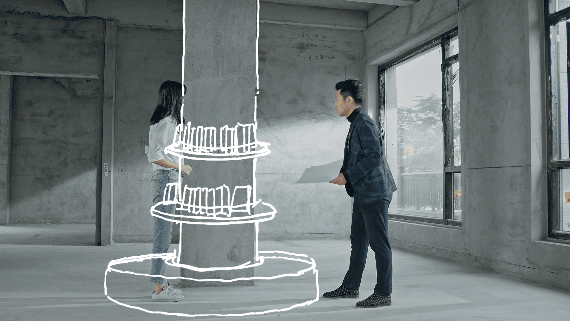 不能拆不能砸的承重墙柱，这里有N种美化方式