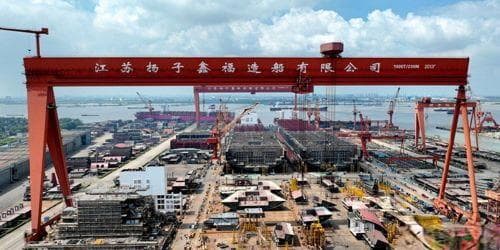 史上最高！中国造船业“垄断”全球市场