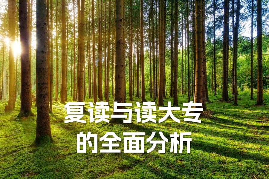 高考落榜：复读与读大专的全面分析