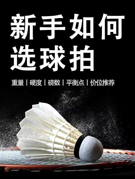 羽毛球拍选购全攻略：从入门到专业，关键要素一文掌握