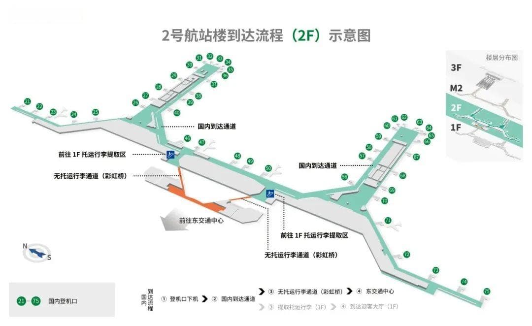 抵达虹桥机场后，快速找到你想要的公共交通工具【攻略】