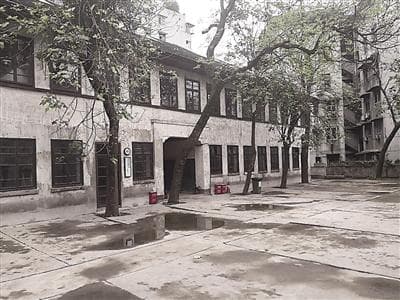 渝中四普工作速览：金马寺小学主教学楼新发现文物线索