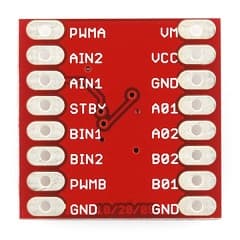 Arduino小车制作入门：TB6612FNG电机驱动器详解