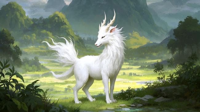 山海经异兽录之神兽白泽