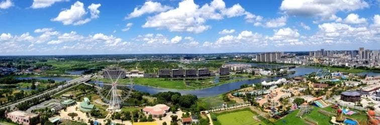 安徽临泉：城市建设结硕果 满城秀色入画来
