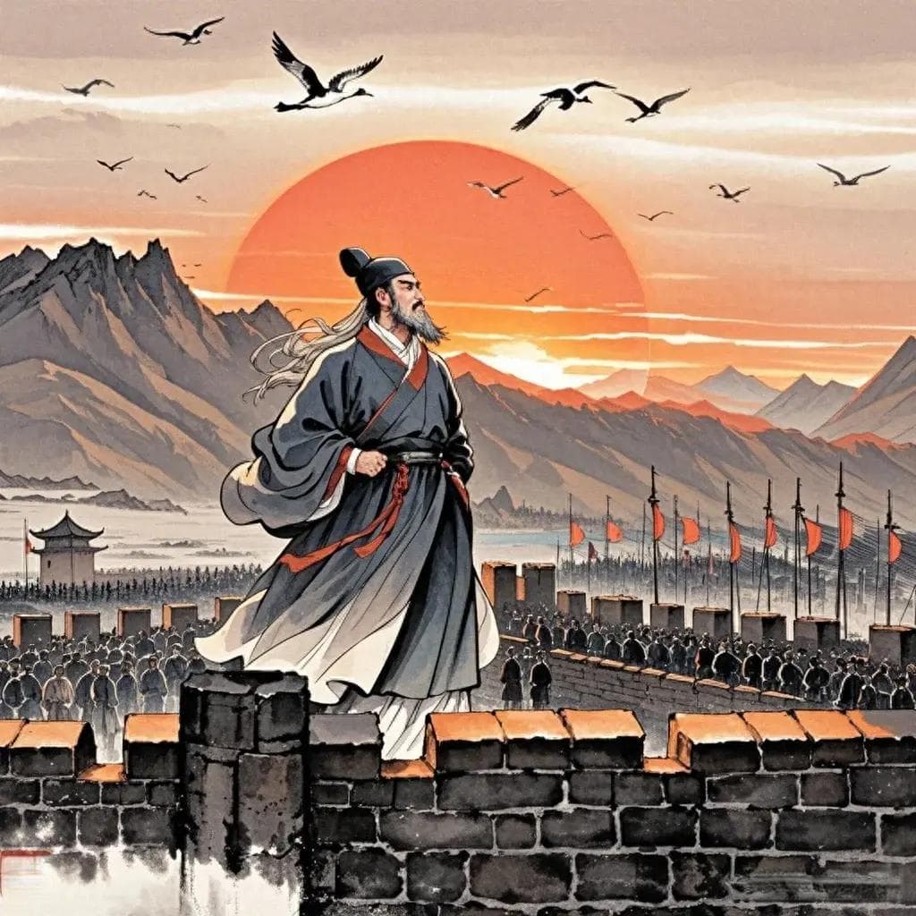 渔家傲·秋思：范仲淹的边塞军旅与思乡情