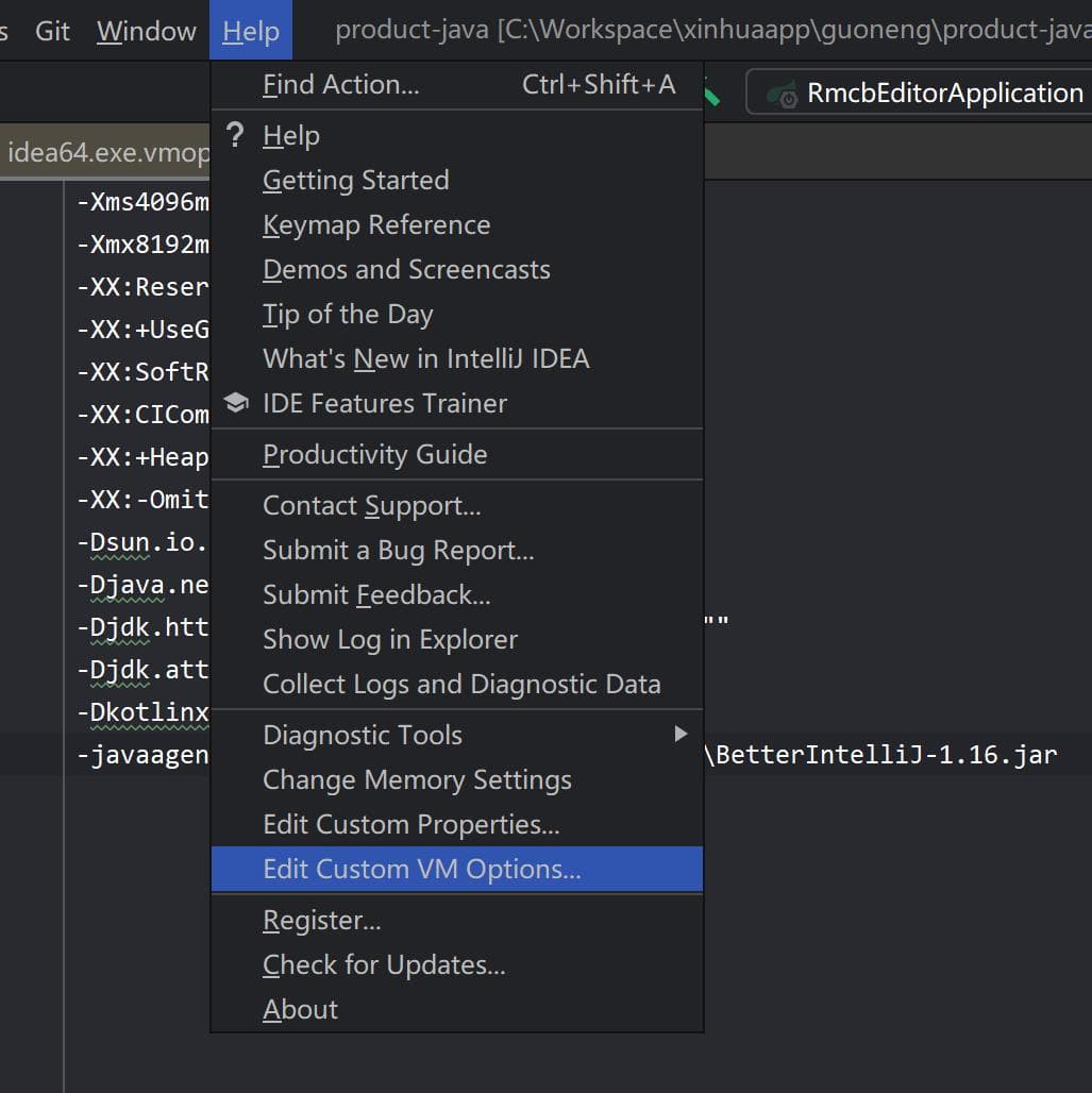 IntelliJ IDEA vmoptions 最佳配置指南