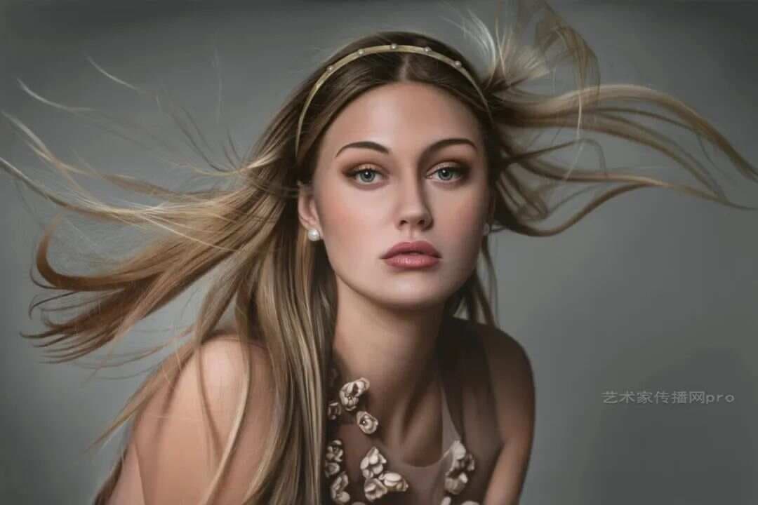 女版冷军：瑞典写实主义画家Anna Halldin-Maule的艺术世界