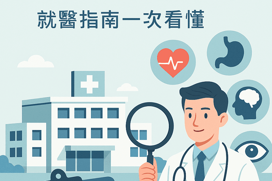 就医指南：常见疾病应该挂哪一科？