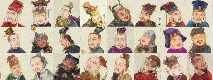 大唐王朝的凌烟阁二十四功臣画像及简介