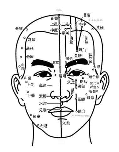 人体穴位图详解：从头到脚的穴位位置与功效