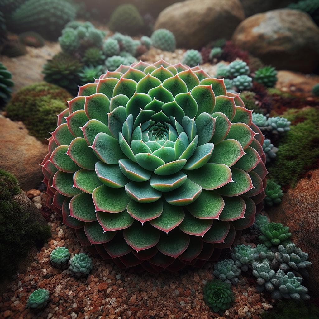 石莲属植物：多肉界的独特魅力