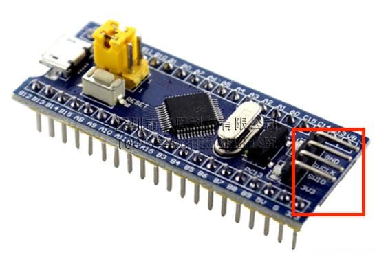 STM32F103C8T6最小系统板学习笔记