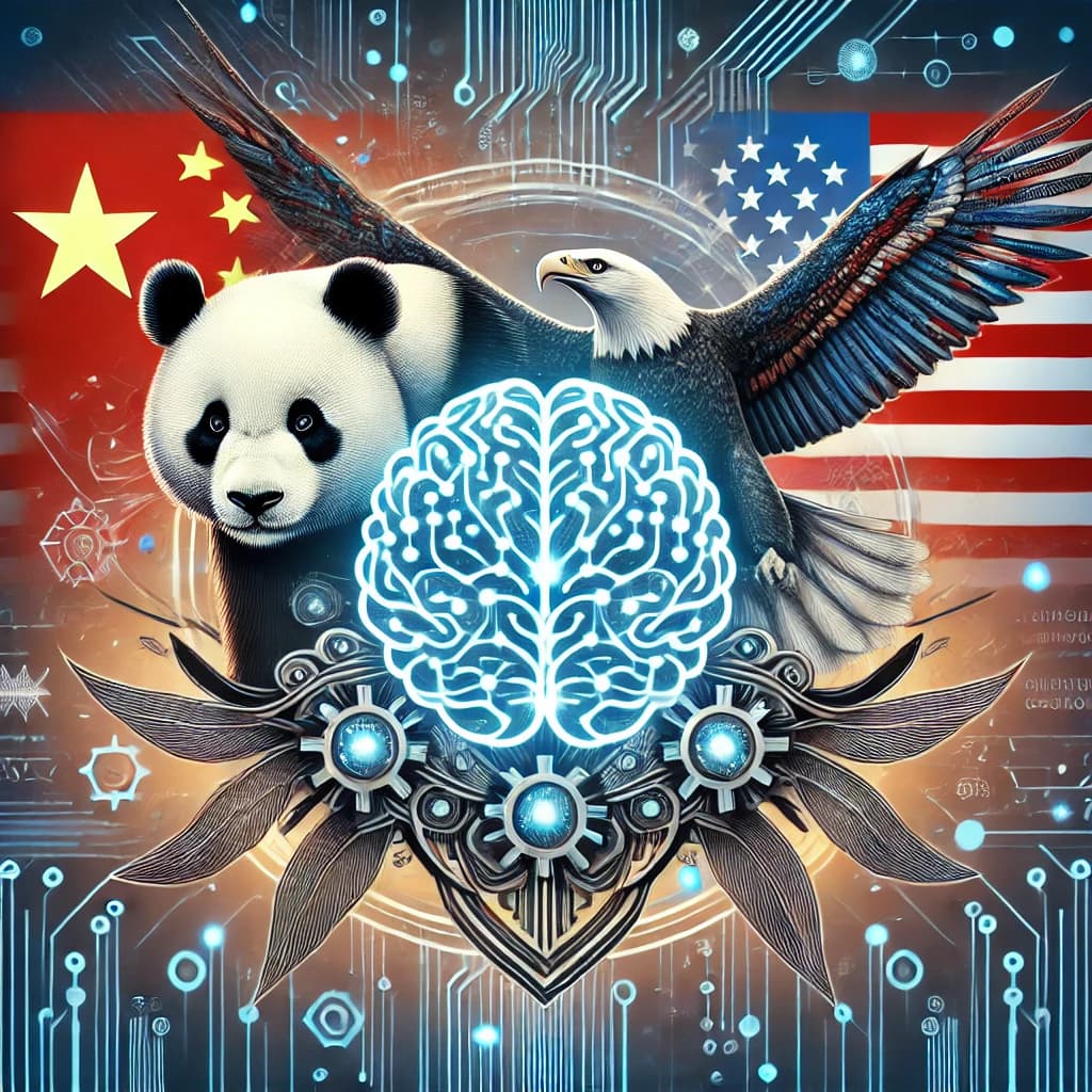 余龙武教授视角下的中美人工智能企业竞争与合作