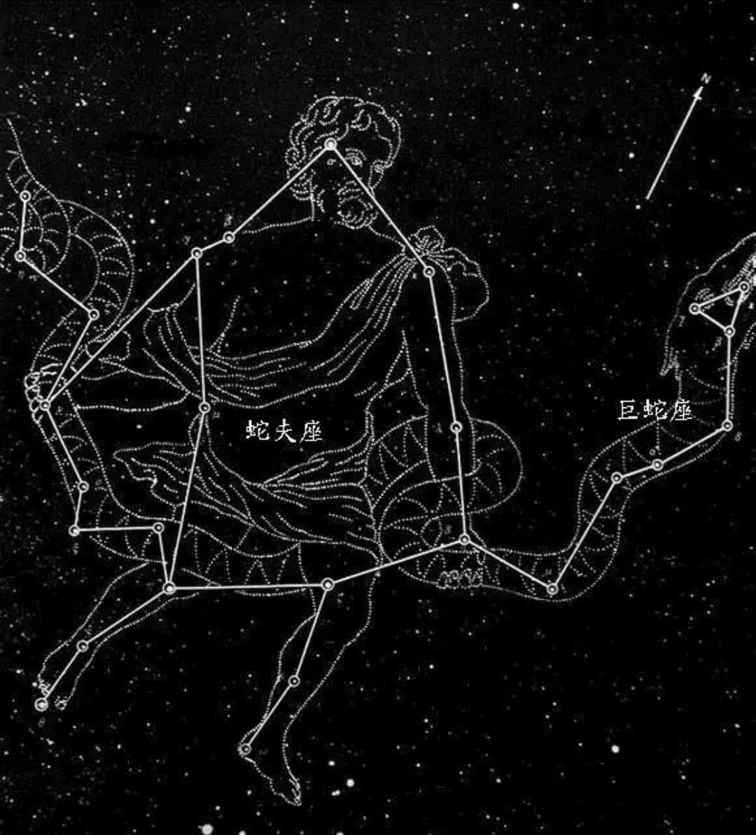 巨蛇座——仅有的一个被分成两部分的单一星座
