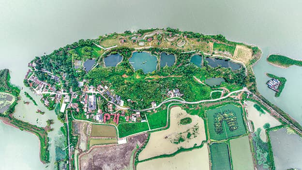 洪泽湖畔小村三叹