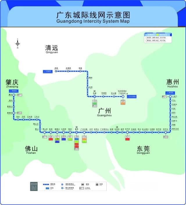 四线贯通的广东城际，为何被称为湾区“大号地铁”？丨珠三角观察