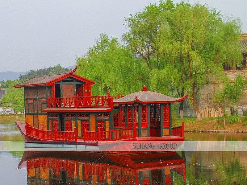 古代画舫船用什么做的？