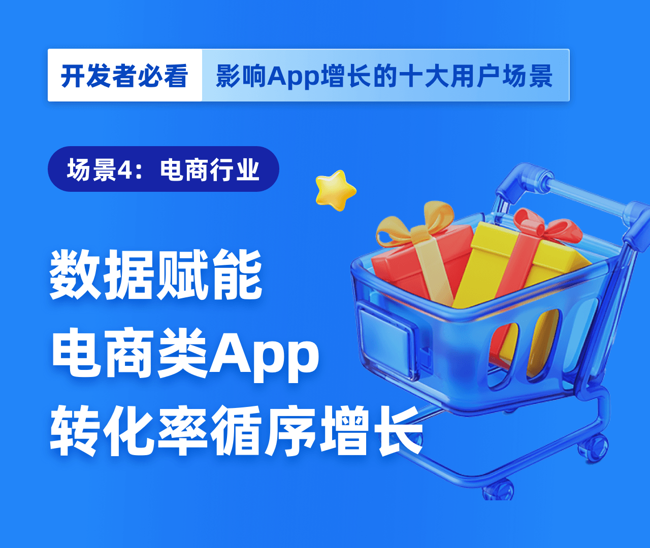 数据赋能电商类App转化率循序增长