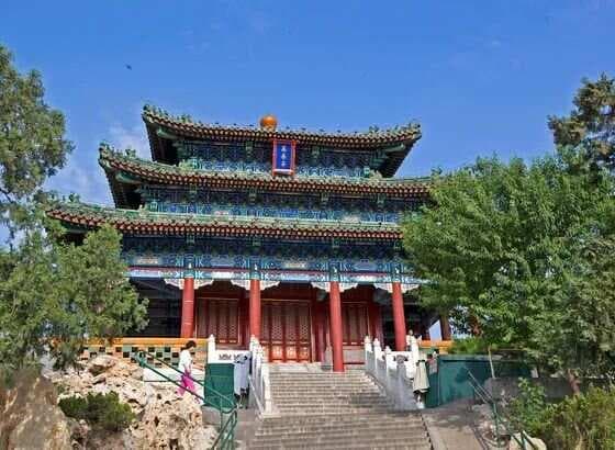 古建筑之景山万春亭