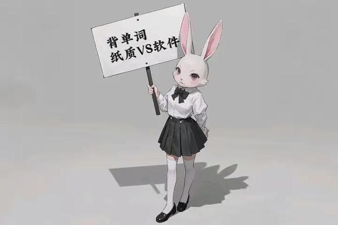 背单词用软件好还是纸质版的好？方法有推荐吗？