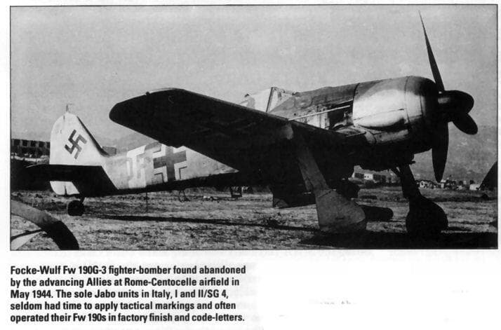 二战德国Fw 190G-3/R1战斗机装备科普