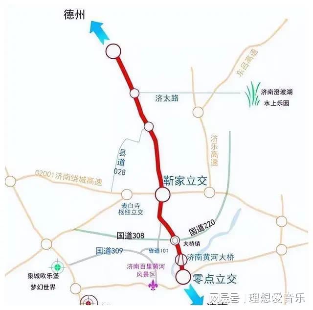 国道104改道规划 彻底绕开济南主城区 缓解起步区和老城区路