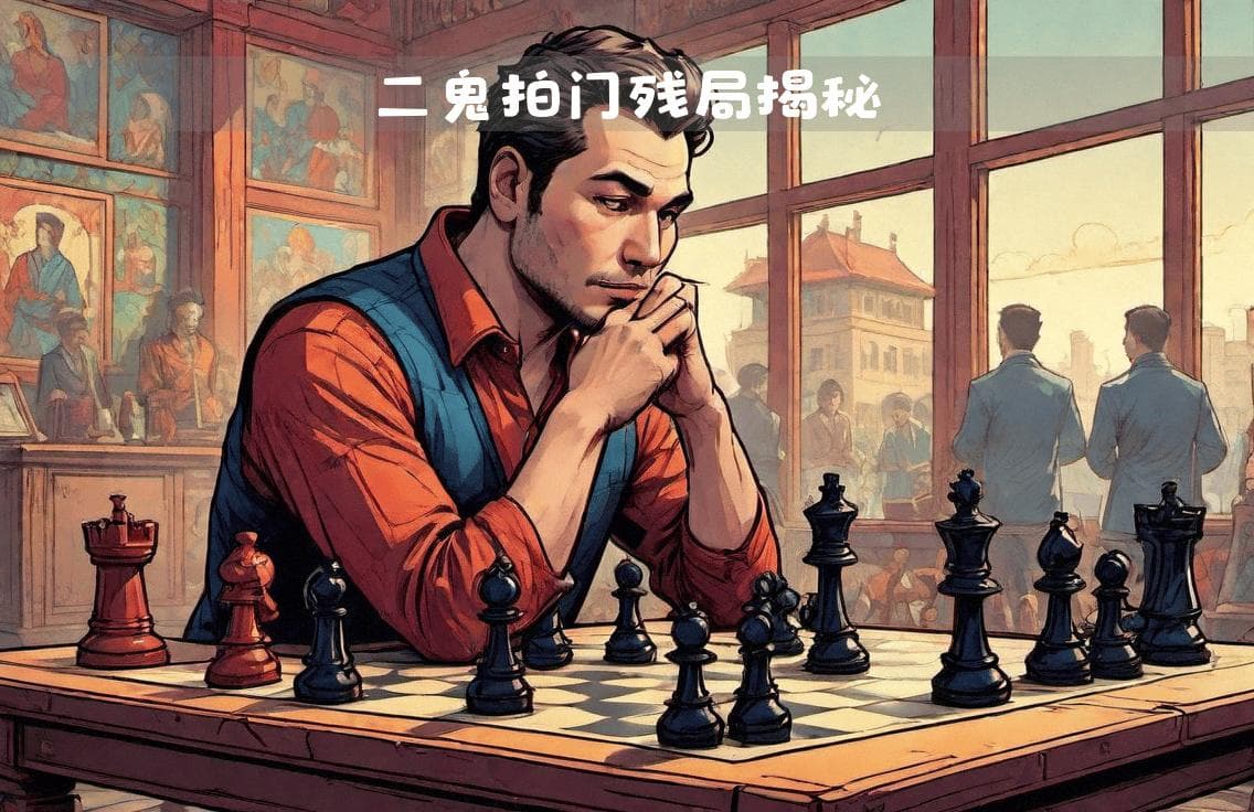 “二鬼拍门”象棋残局解析：精妙绝伦的智慧博弈，你也能参透吗？