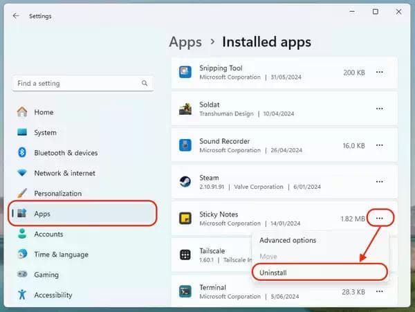 Windows 11系统优化指南：如何卸载不必要的内置应用