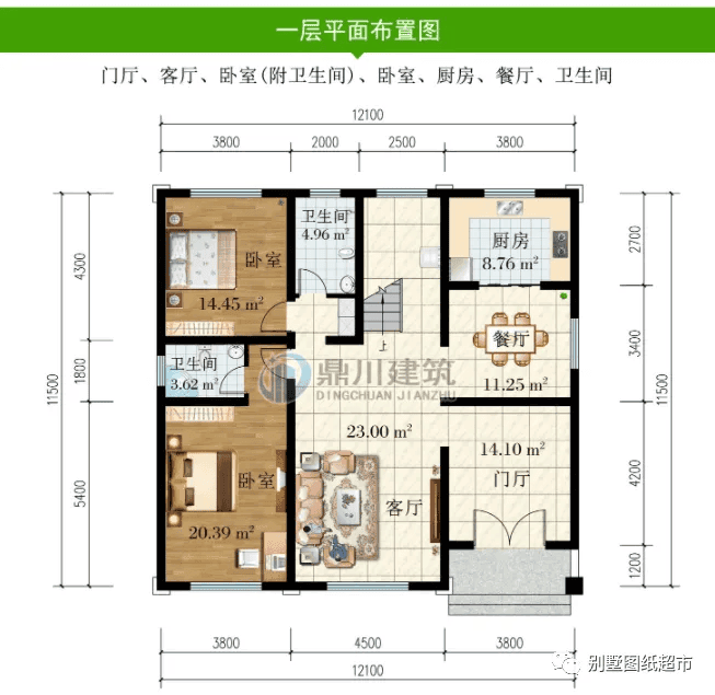 7套农村自建别墅，造型别致，设计精巧，布局实用，老家建房可参考