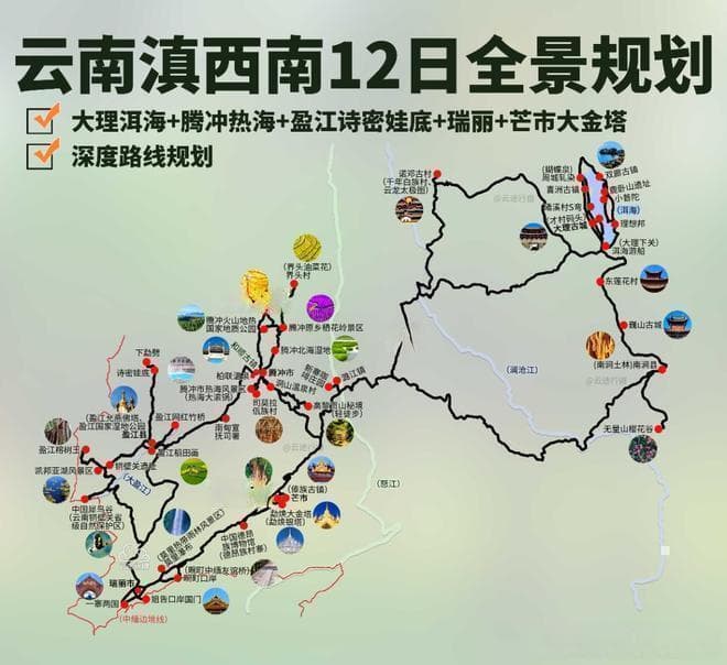 云南自驾游打卡：昆明-大理-丽江-香格里拉