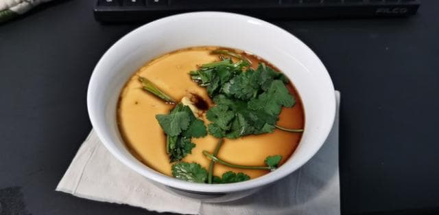 滑嫩蒸水蛋