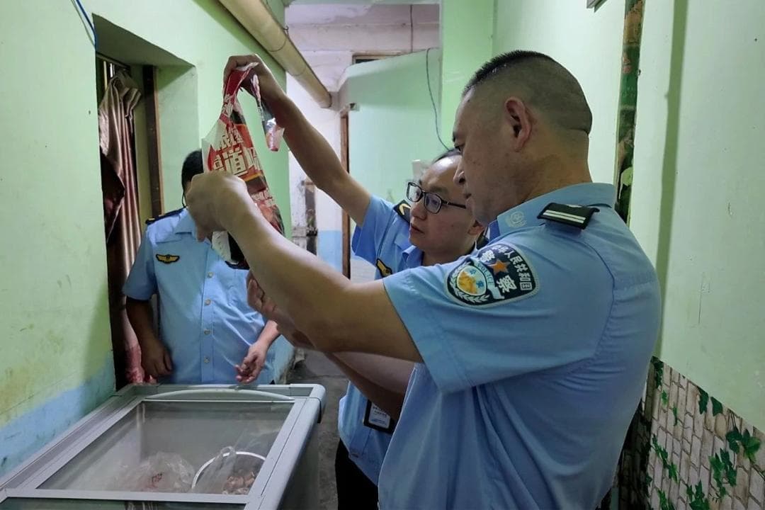 专项整治！让群众吃上“放心肉”