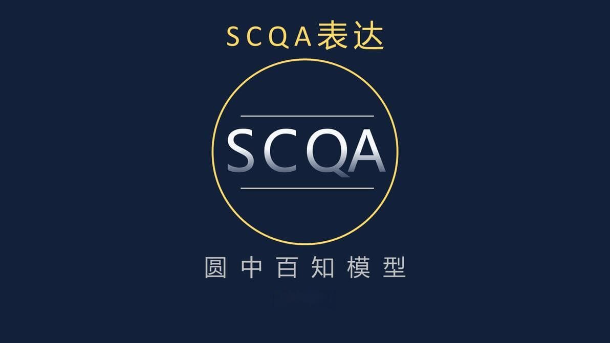 SCQA模型：提升表达质量的结构化工具