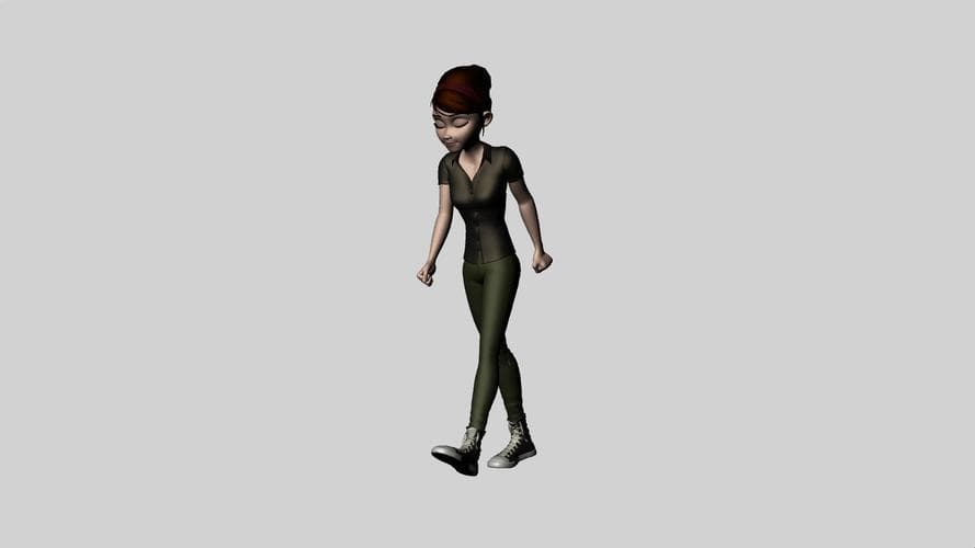 3DMax中实现人物行走动画的完整教程