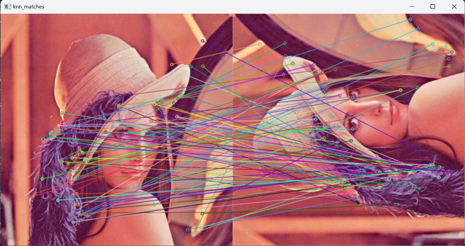 OpenCV C++ SIFT 特征匹配