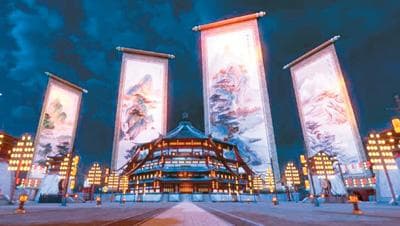 大空间沉浸展让观众"走"进历史