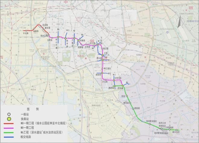 天津地铁8号线一期工程：17座车站8处换乘，预计2025年通车