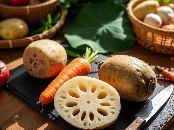 莲藕搭配各类食材，带来别样的美味享受