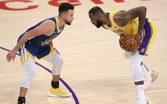 nba湖人vs勇士历史交战记录分析 库里有望击败无詹眉湖人