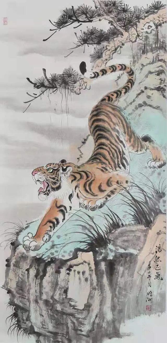 赵梅阳：承古开新——李鹏洲老虎国画的艺术价值与文化传承